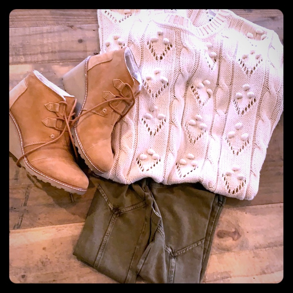 BP Moto Leggings in Olive, Sz Small